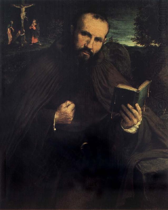 Lorenzo Lotto Portrait of Brother Gregorio da Vicenza china oil painting image